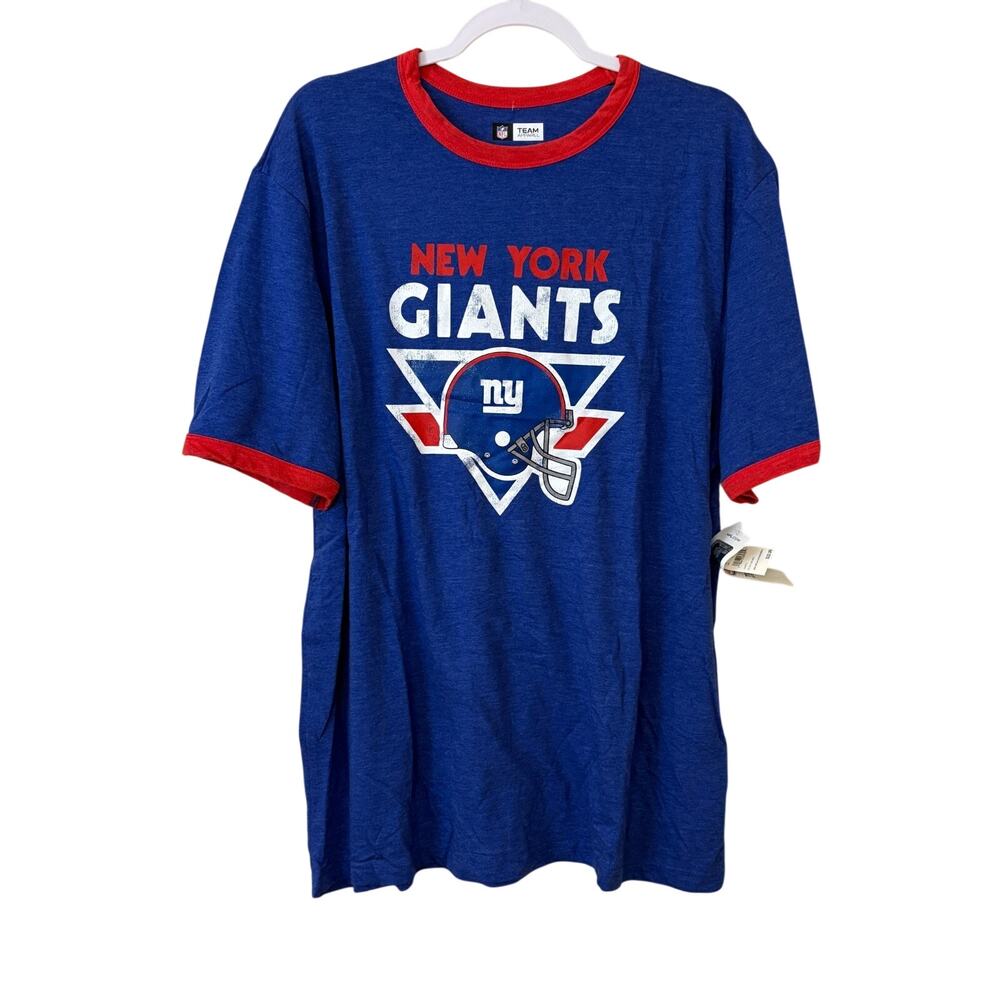 NFL Team Apparel New York Giants Mens Football Shirt Size XL Top NWT
